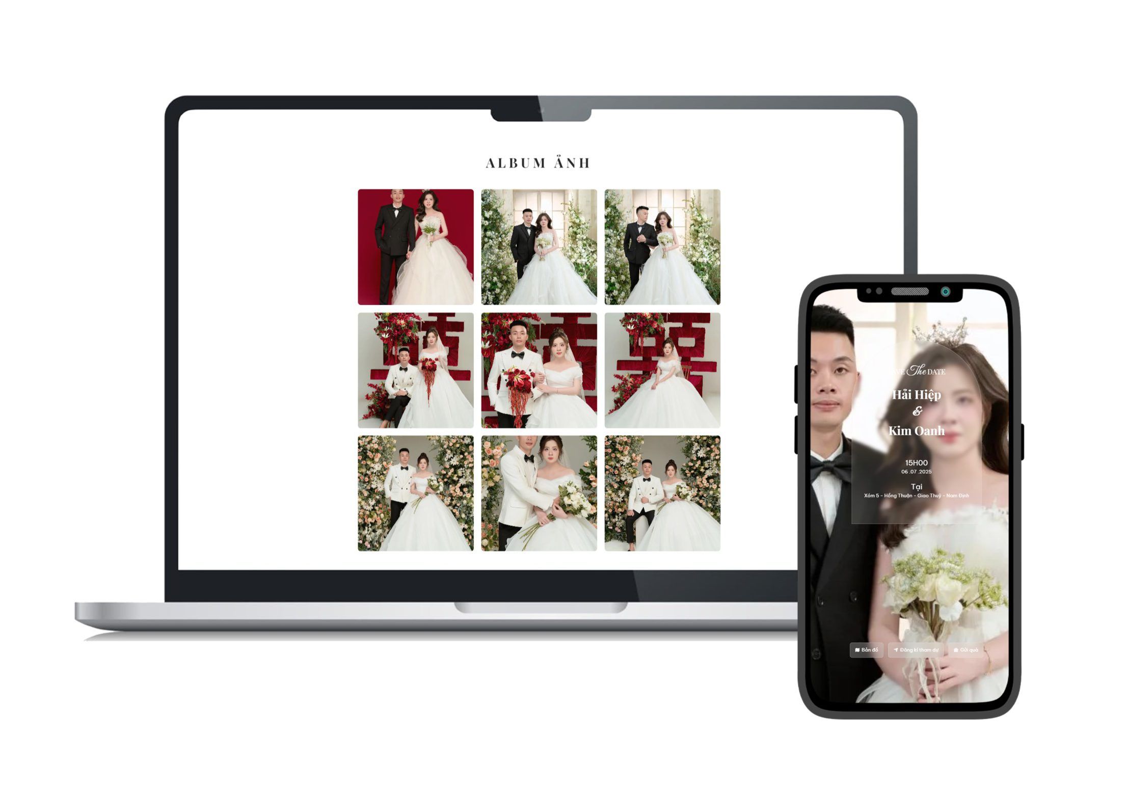 Thiệp Cưới Hải Hiệp & Kim Oanh