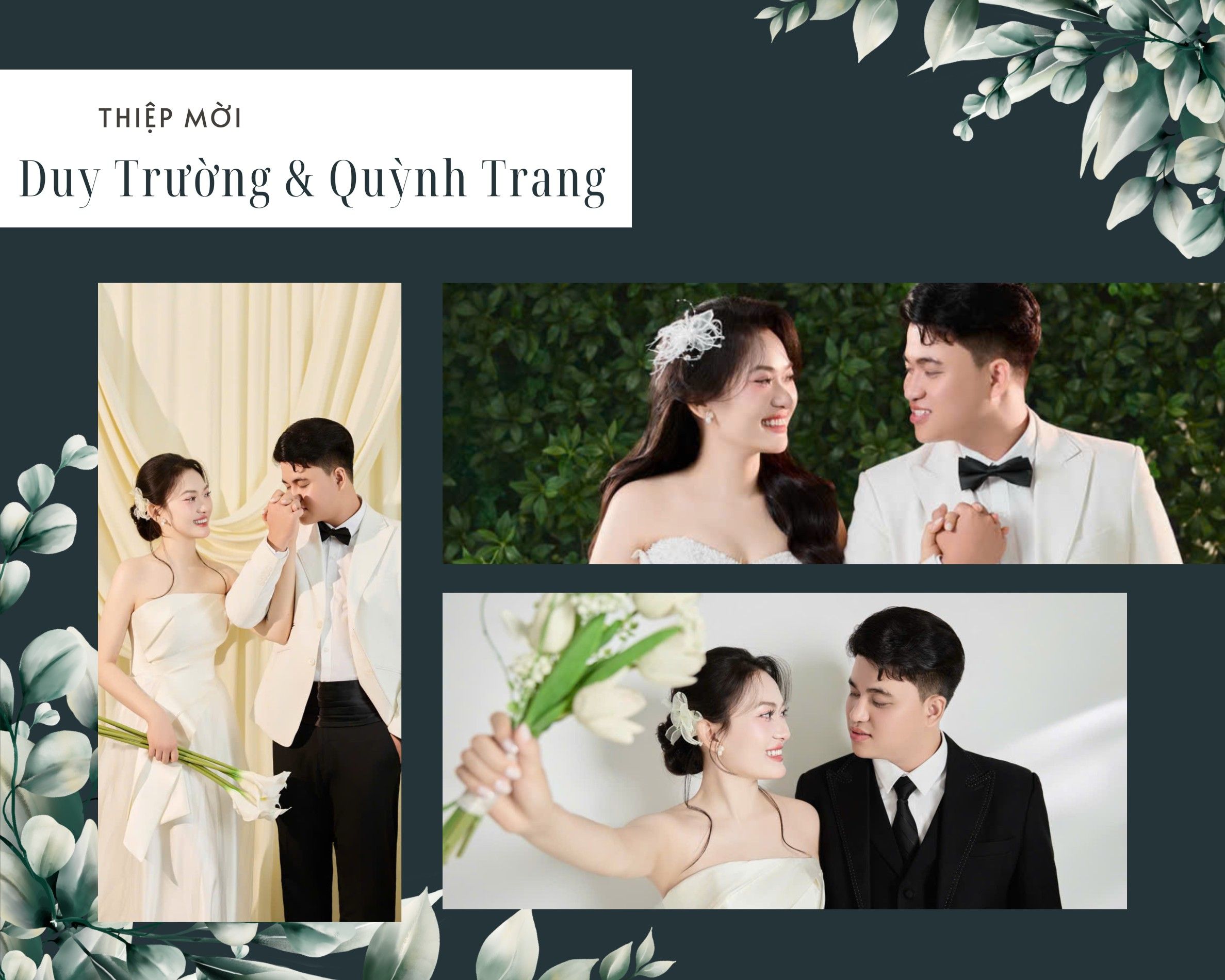 Thiệp Cưới Duy Trường & Quỳnh Trang