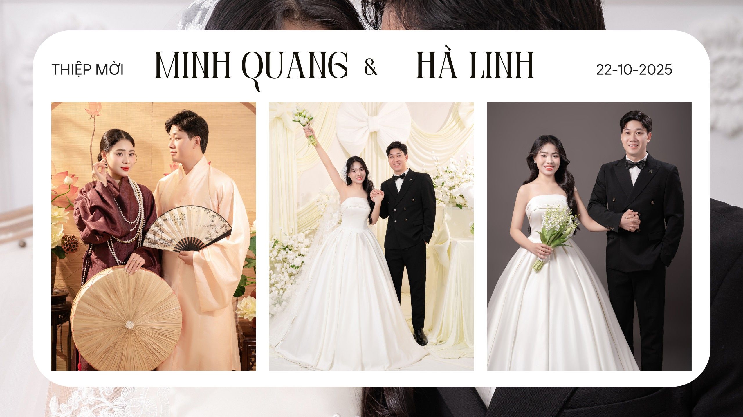 Thiệp Cưới Minh Quang & Hà linh