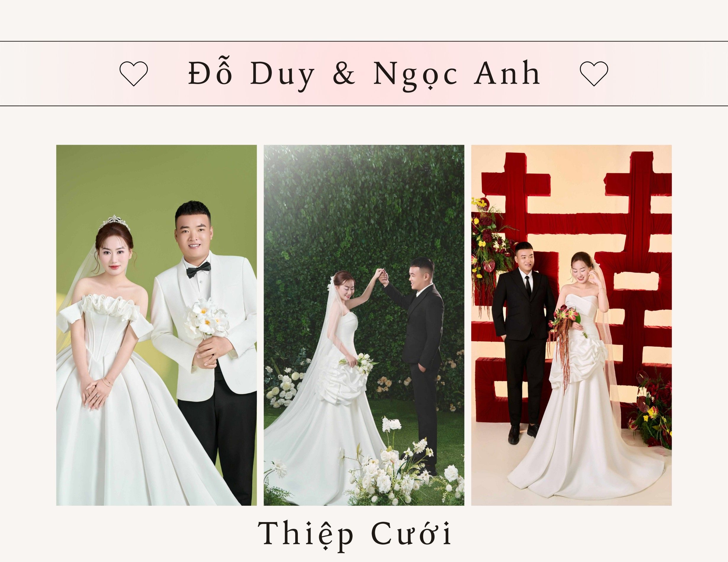 Thiệp Cưới: Đỗ Duy & Ngọc Anh