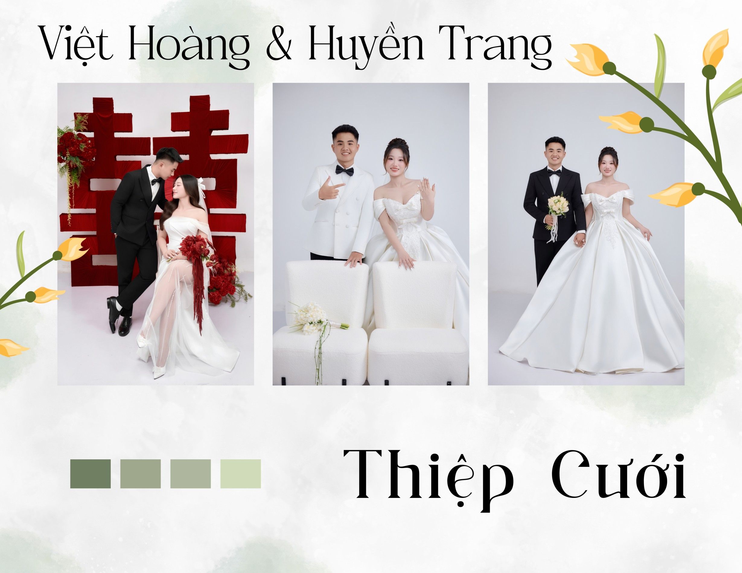 Thiệp Cưới: Việt Hoàng & Huyền Trang