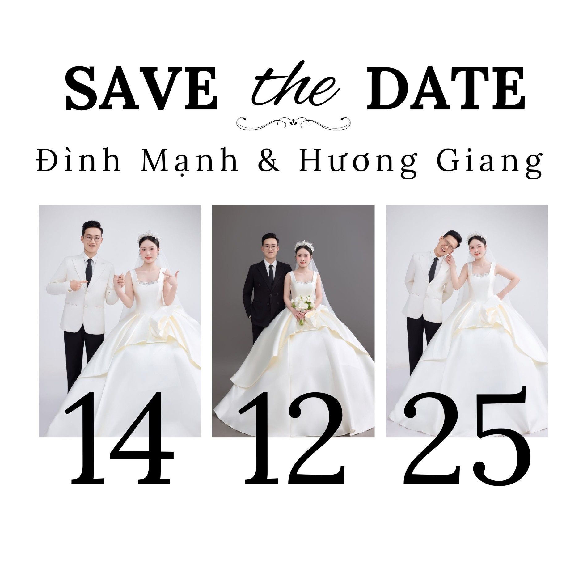 Thiệp Cưới Mạnh Đình & Hương Giang