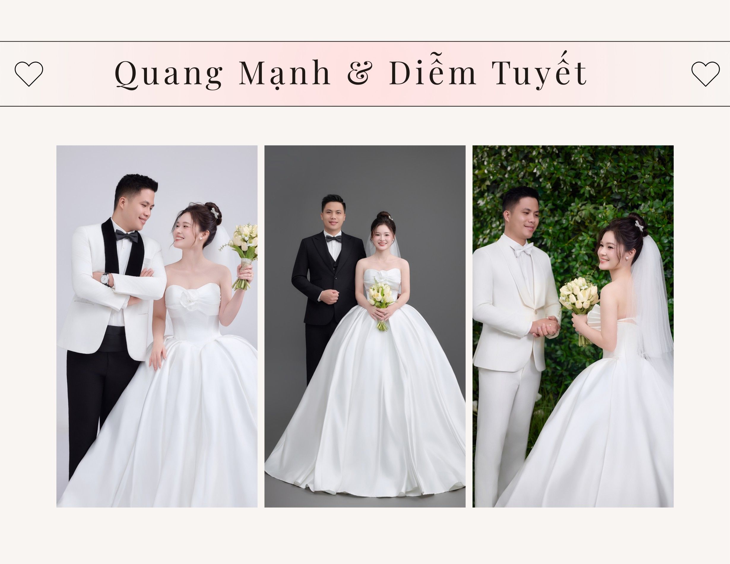 Thiệp Cưới Quang Mạnh & Diễm Tuyết