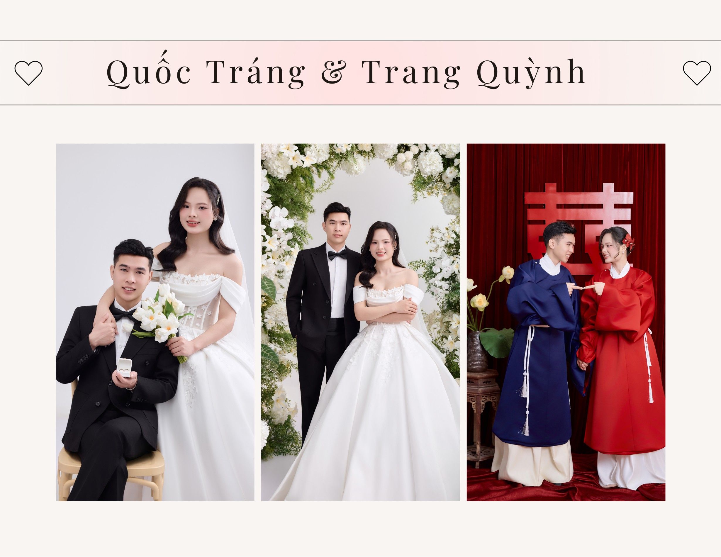 Thiệp Cưới Quốc Tráng & Trang Quỳnh
