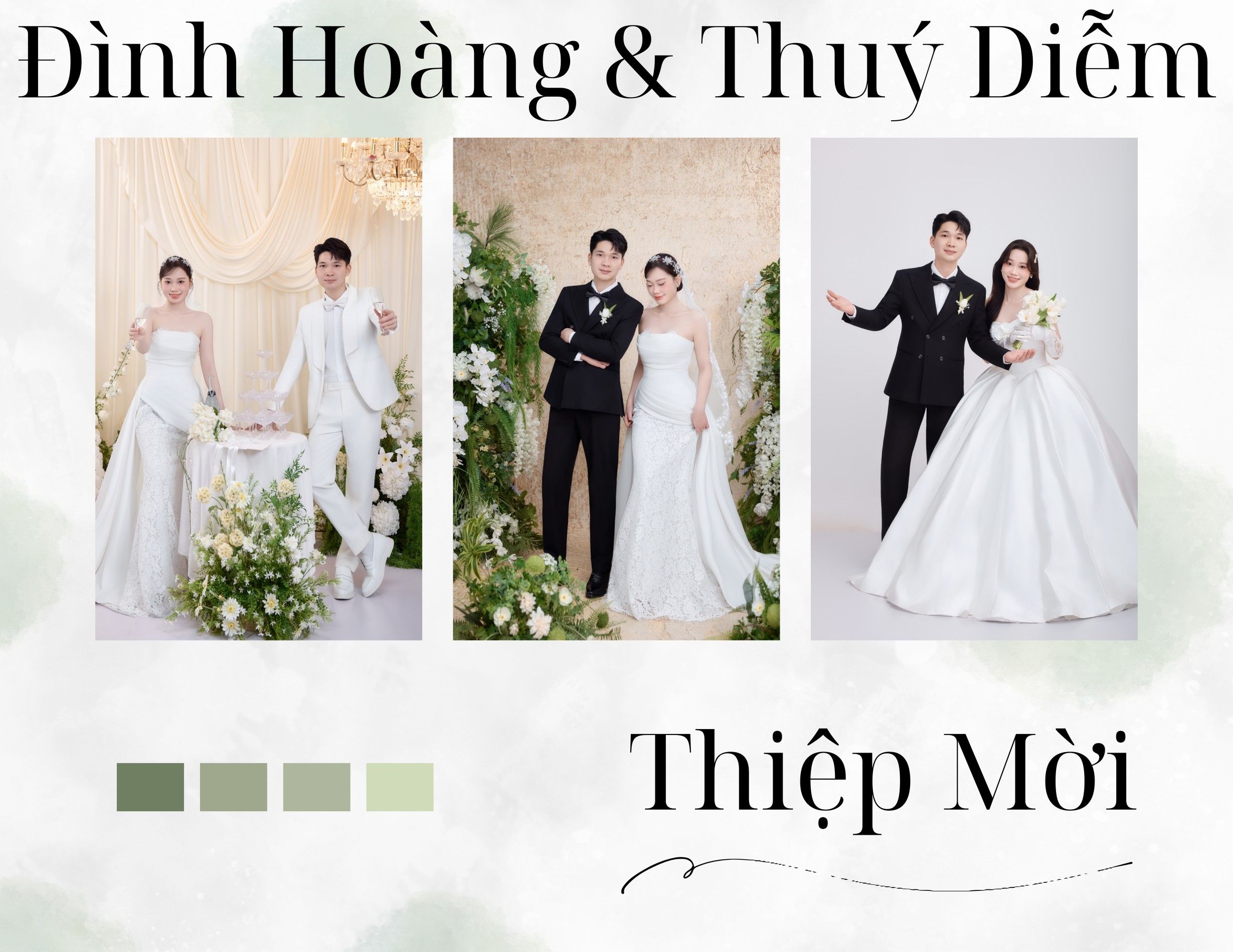 Thiệp Cưới Đình Hoàng & Thuý Diễm