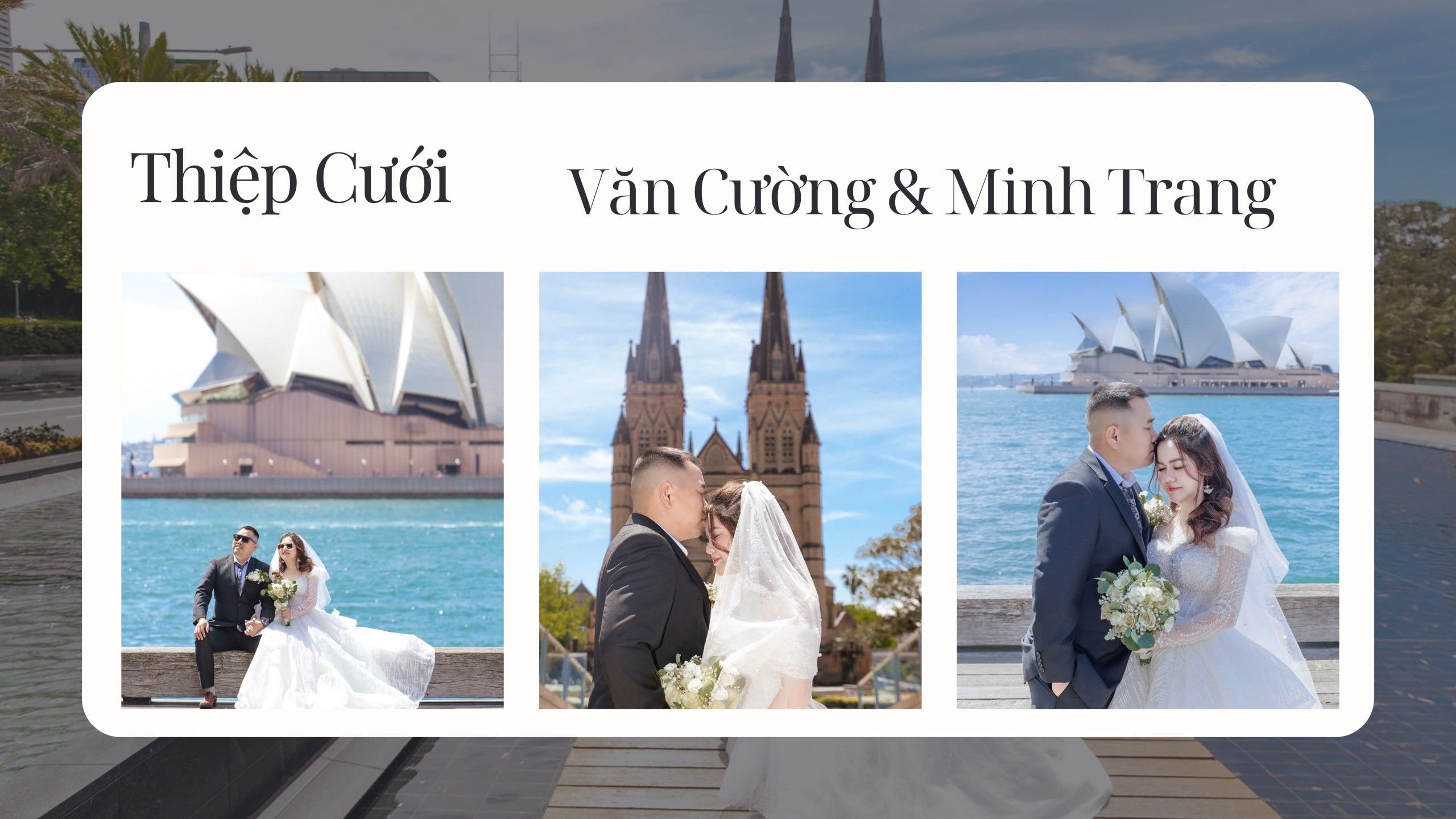 Thiệp Cưới Văn Cường & Minh Trang